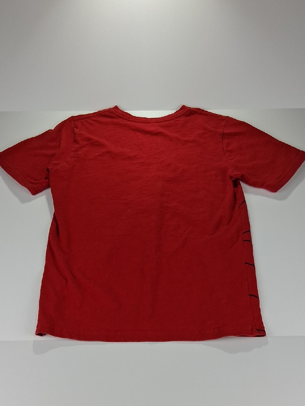 Boys Marvel Spider-Man Graphic T-Shirt Size Extra Large XL (14/16) Red Web Eyes - Picture 5 of 5